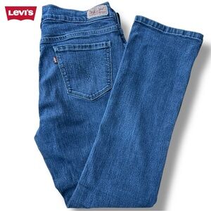 Levi’s 505 Women's Straight Leg Jeans Blue Mid Wash 
Denim | Sz 10